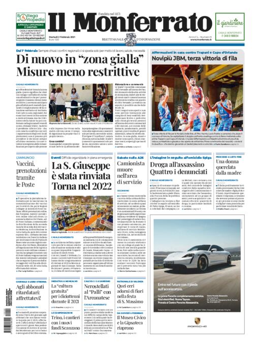 Il Monferrato - Edizione 9 del 02/02/2021